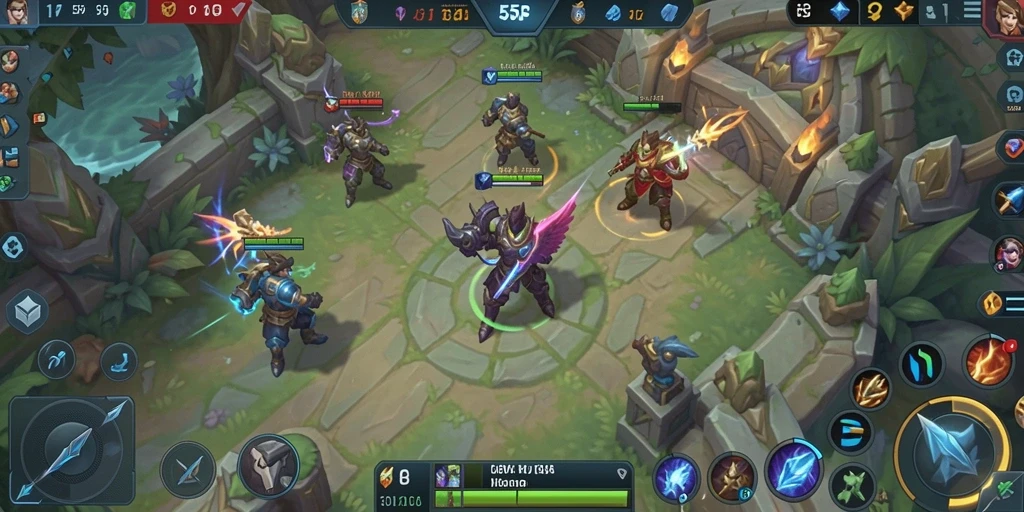 Gameplay seru di 55RP dengan karakter dan taktik menarik.