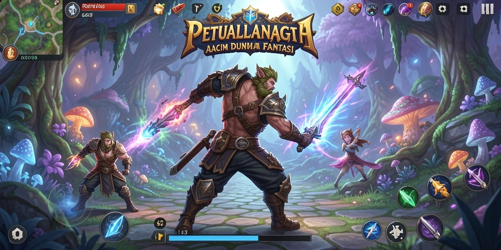 Screenshot gameplay 6CF menampilkan aksi pertarungan yang intens.