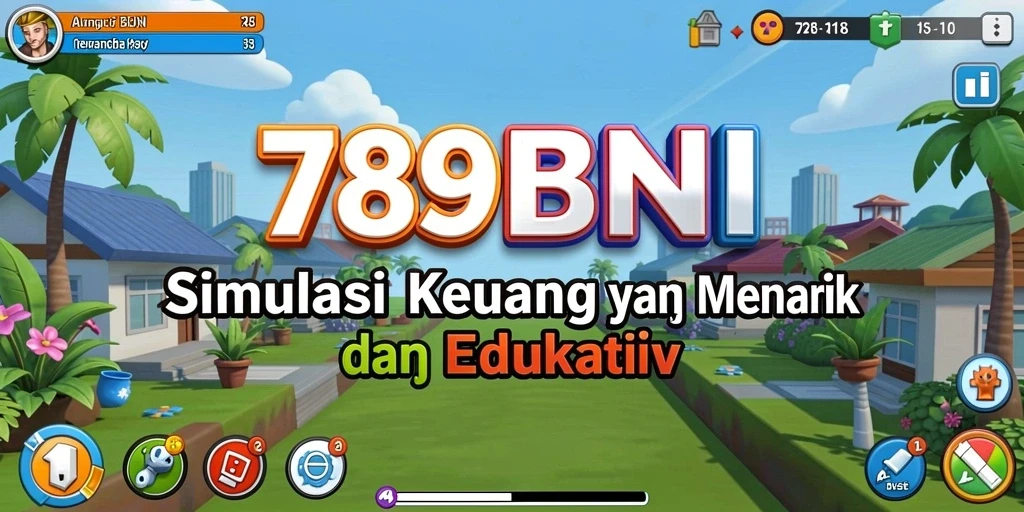 Tampilan menarik dari gameplay <strong>789BNI</strong> yang menggambarkan simulasi keuangan.