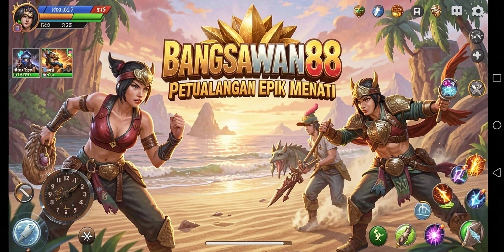 Tangkapan layar menampilkan aksi seru dalam game BANGSAWAN88.