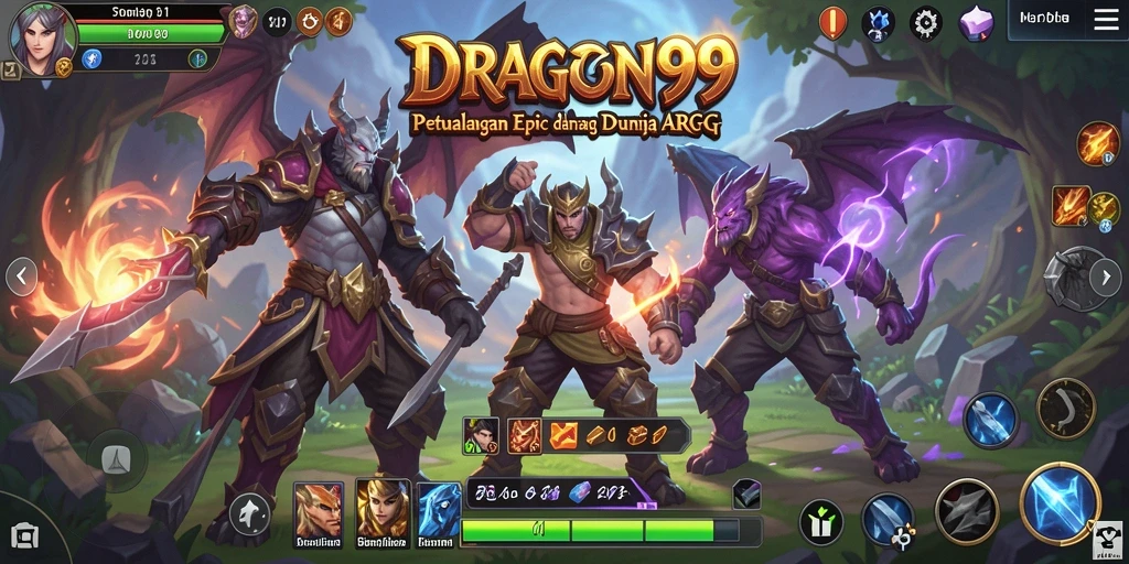 Tampilan gameplay seru dan mendalam di dunia ARPG.