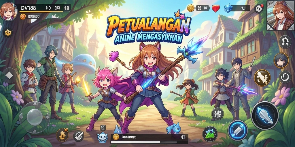 Screenshot gameplay DV188 yang menampilkan aksi menegangkan.