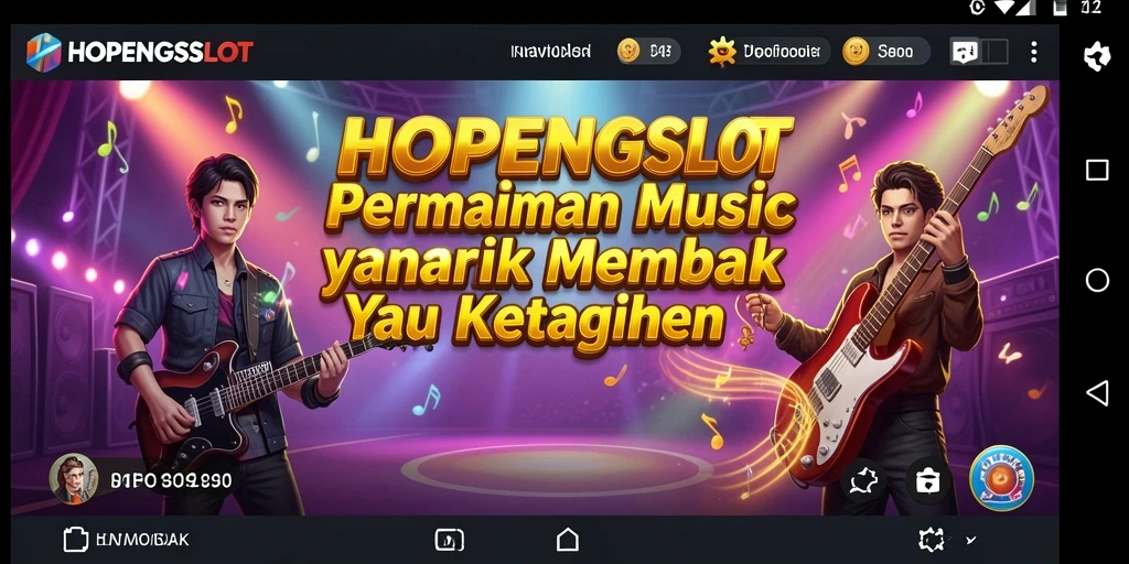 Screenshot utama HOPENGSLOT menampilkan gameplay yang penuh warna dan interaktif.
