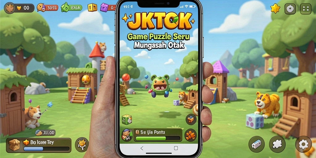 Tampilan gameplay JKTOK yang menarik dan menantang.