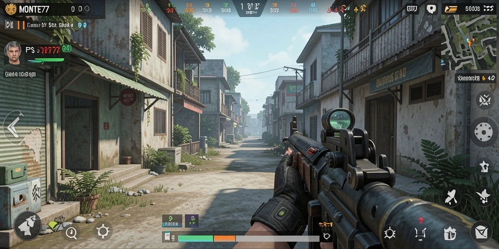 Gameplay intens di <strong>MONTE77</strong> yang penuh aksi.