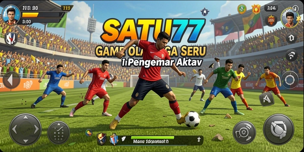 Tampilan gameplay SATU77 yang menegangkan dan seru.