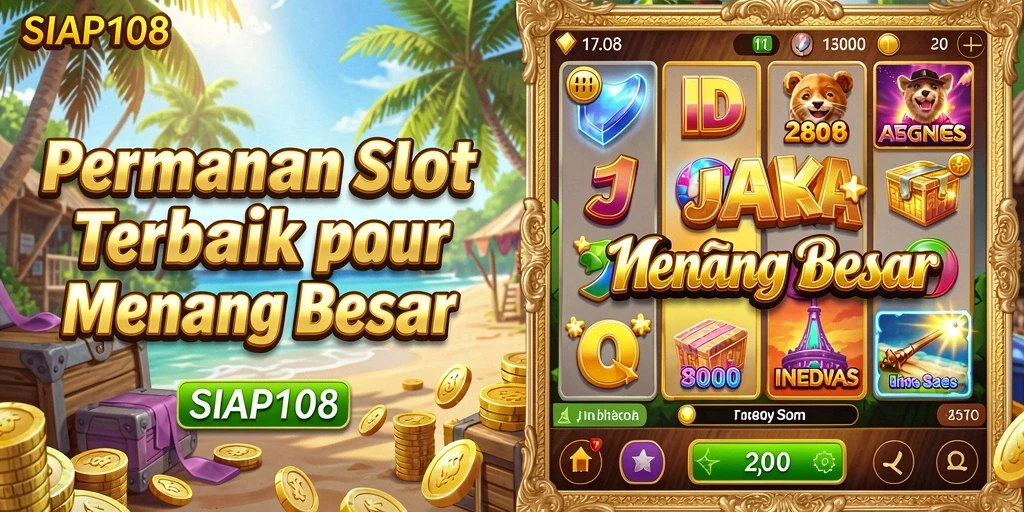 Tampilan gameplay menarik dari SIAP108 yang penuh warna.