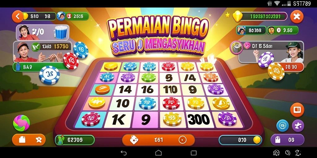 Tampilan gameplay Bingo yang menarik dan interaktif di ST789.