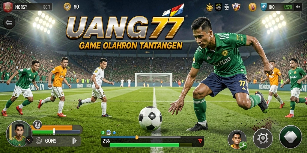 Tampilan menarik dari gameplay UANG77 yang seru.