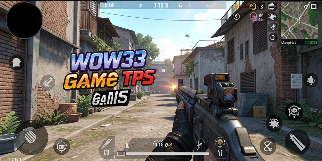 Tampilan gameplay WOW33 yang dinamis dan seru.